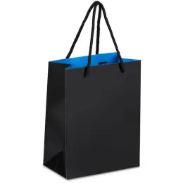 Light Blue Altitude Finery Mini Paper Gift Bag